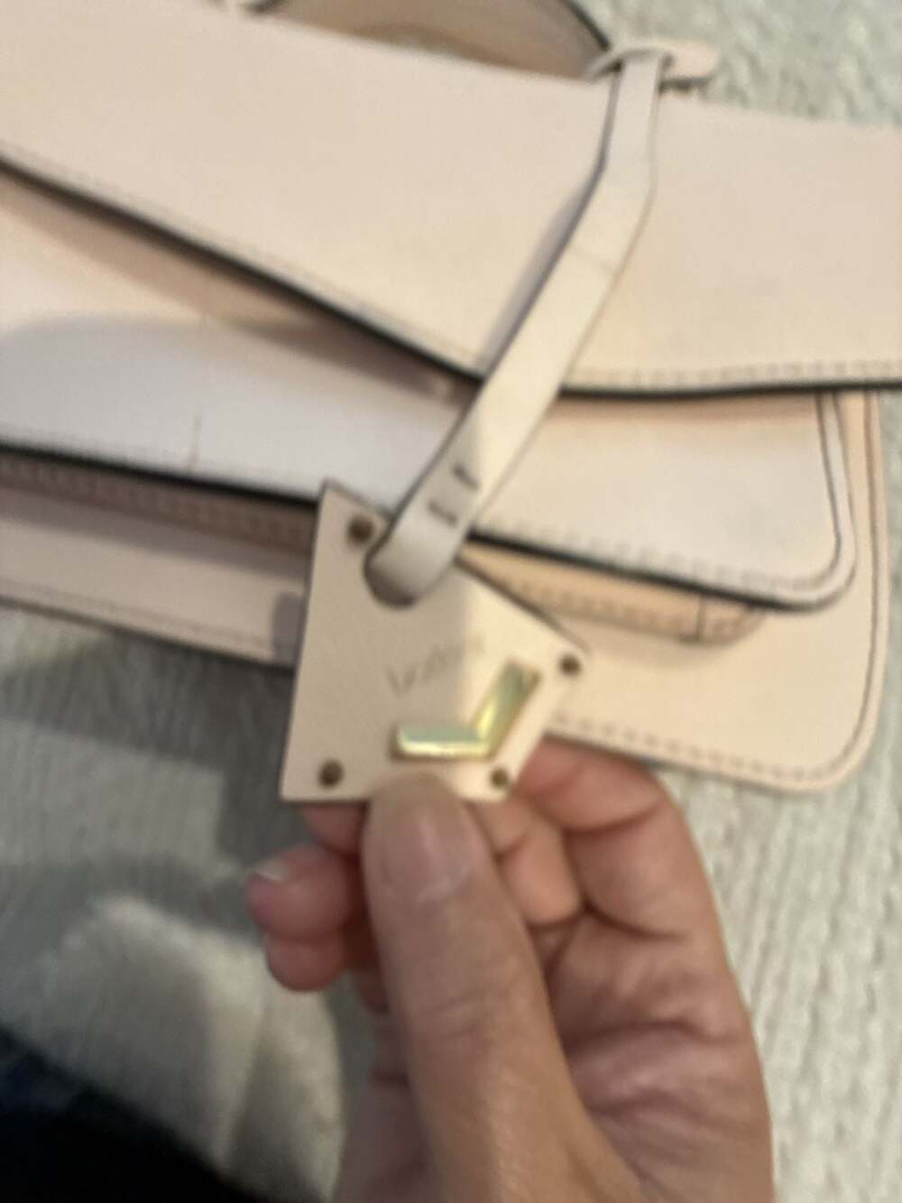 Botkier Cobble Hill Crossbody Bag in Blush Pink